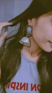 Kashmiri Dangle Trendy Oxidized Jhumkas photo review