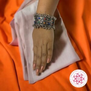 One Hand Bracelet Oxidized Multicolour Bracelet Girls 